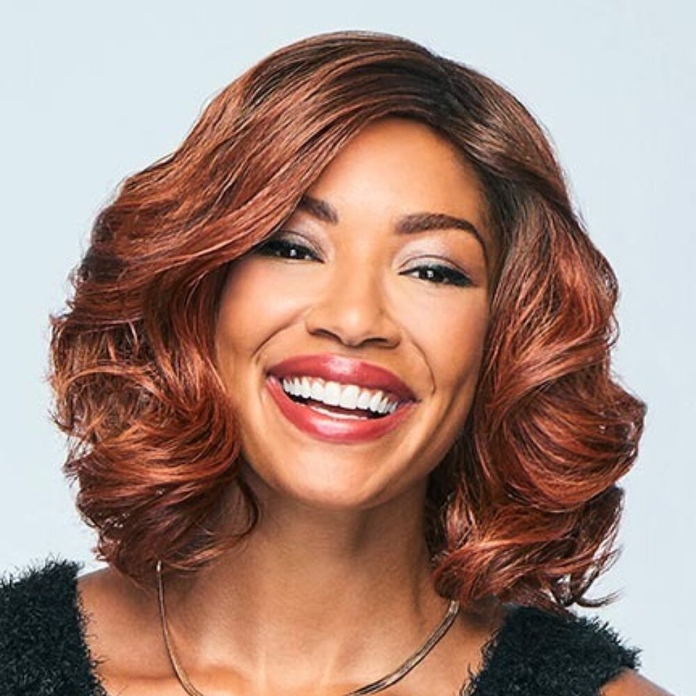 HAIRDO SOFTLY SPIRALED in SS130 Dark Copper (ROOTED SHADE)